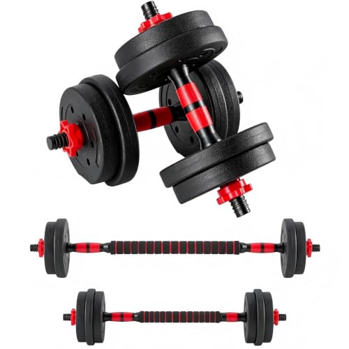 OLIXIS Adjustable Dumbbell Set, 20/40/60LBS, 5-in-1 Weight Set