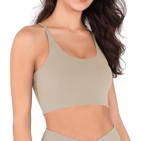 ODODOS Halter Sports Bra for Women Cover