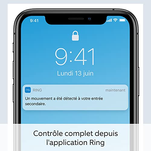 Ring Caméra Spotlight Plus sans fil Spotlight Cam Plus Battery | Caméra surveillance extérieure wifi vidéo HD audio bidirectionnel projecteurs LED | Essai Ring Home gratuit 30 j. - vue 8