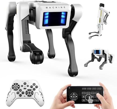 Robot Dog, AI Dog, AI Smart Pet, Will Dance and Kungfu, Voice/App...