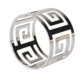 ナプキン かわいい肉球 シルバー アルミニウム合金 ナプキンリング 12個 ナプキン かわいい肉球 シルバー アルミニウム合金 ナプキン