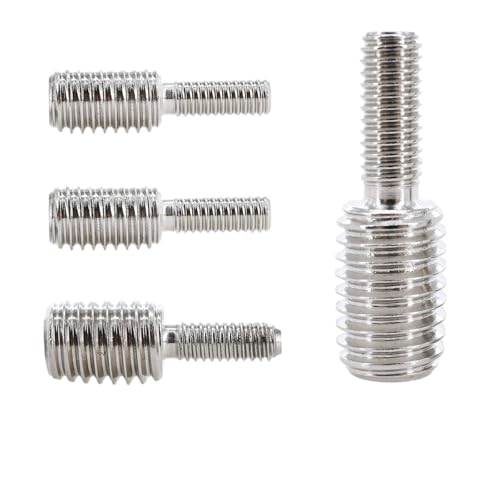 Tornillos de conversión M8 a M16 en acero inoxidable 304 con rosca completa, pack de 10 unidades