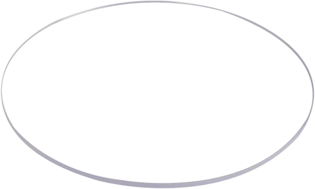 Acrylic Sheets Glass Acrylic Panel Display Block Round Shape Suitable for Handcrafting, Various Sizes,Thick3mm,Dia350mm