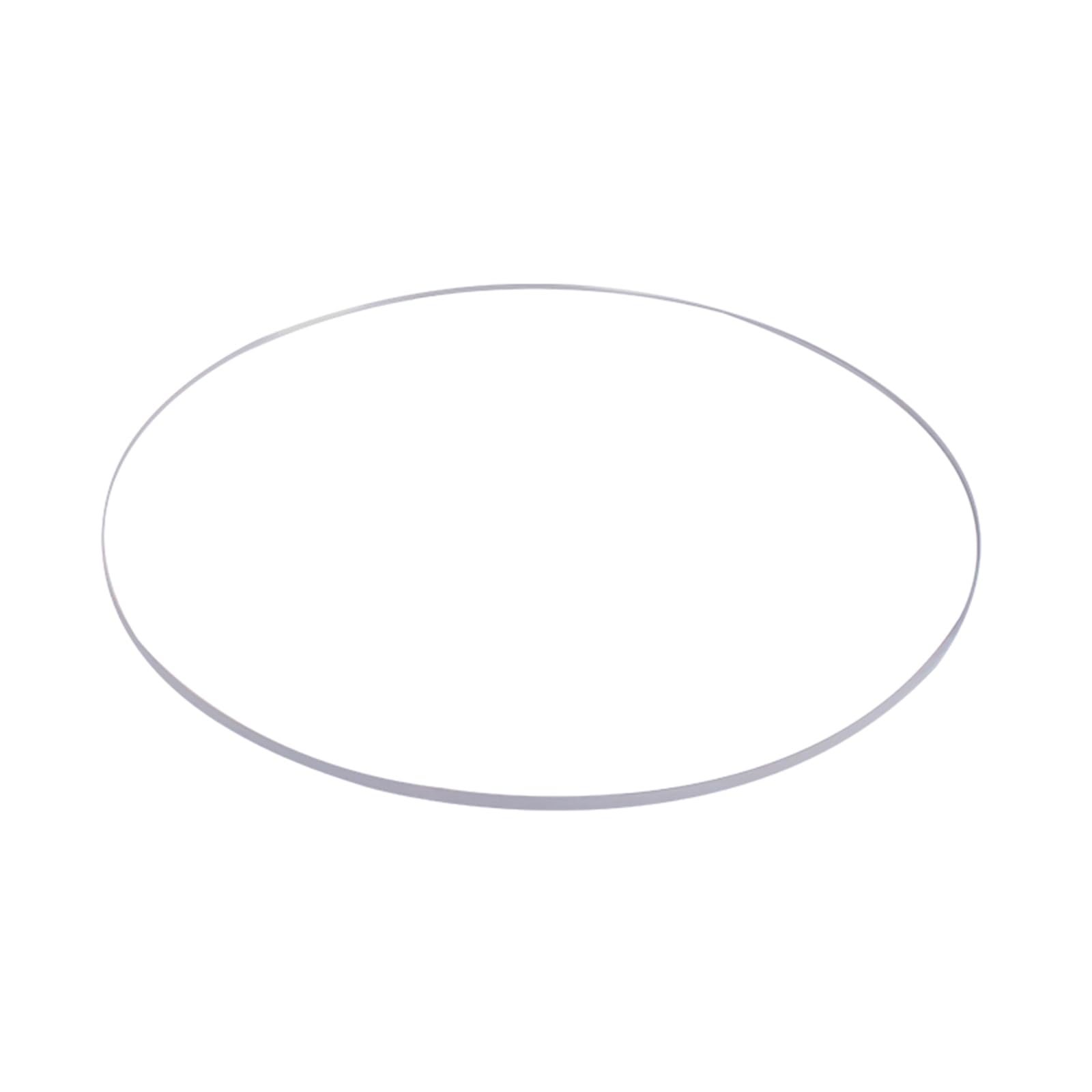 YAYDAFSHSAI Clear Acrylic Sheet, Clear Acrylic Round Sheets 1mm Thick Pack of 67 (10-100mm)(Diameter:100mm(1pcs))