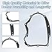 Misfart 594195 Crankcase Gasket Kit with Mounting Bolts Lawnmowers Crankcase Gasket Accessories Compatible with Briggs Stratton Small Gasoline Engines Replace Part 591911, 697227, 690945, 273488