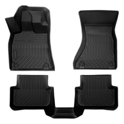 GXARTS TPE Floor Mats Liner Compatible with Audi A4，A4 Quattro 2008-2016，A4 allroad 2013-2016，S4 2008-2016 4Door