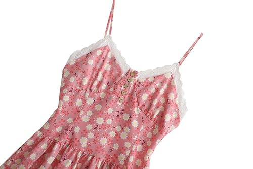 Robe d'été légère rose pour sublimer votre silhouette fine - 4