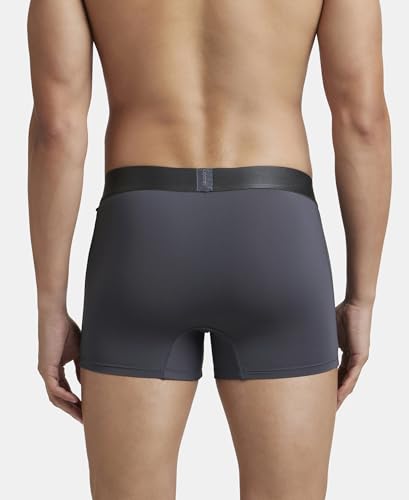Image of Jockey IC28 Men Tactel Microfiber Elastane Stretch Solid Trunk with Moisture Move Properties (Pack of 2)