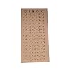 S&S Worldwide Wooden Bingo Masterboard. 15-1/2 x 7-1/4 Board has 75 Pockets to Hold up to 7/8 Diameter Bingo Balls.