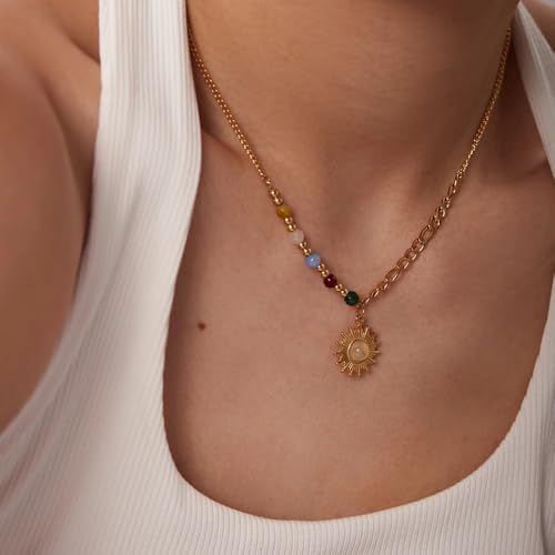Collier Soleil et Lune, le symbole d'un amour éternel et pur - 5