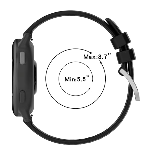 Correa compatible para Garmin vivoactive 5 de 20mm silicona miniatura 5
