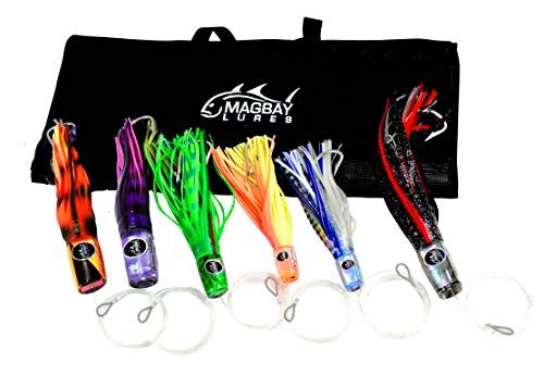 Beautiful Marlin, Tuna & Dolphin Lure Set - Tournament Rigged