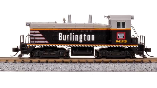 Broadway Limited 7486 EMD NW2, CBQ 9407B, Burlington Billboard, Paragon4 Sound/DC/DCC, N Scale