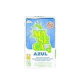 Harina de maíz azul para tortillas, origen México, paquete 1 kg - Harina MASECA Azul 1 kg