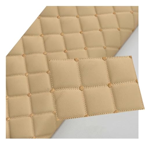 Tissu en cuir synthétique matelassé résistant pour sac et couture