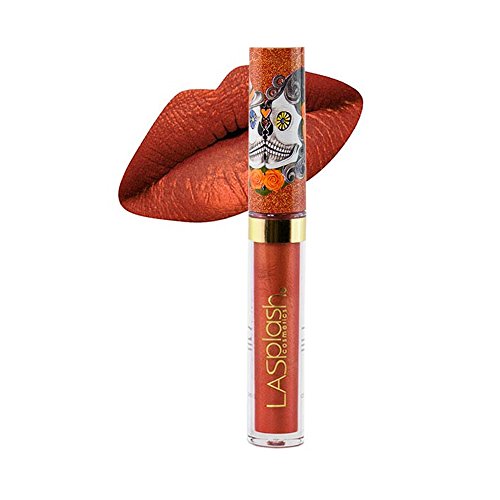 LA Splash Dia De Los Muertos Lip Couture Liquid Lipstick - El Beso