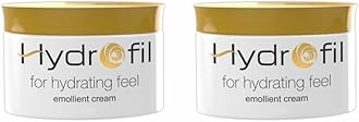 Hydrofil Emollient Cream for Hydrated Moisturized Feel - 200gm - Pack of 2