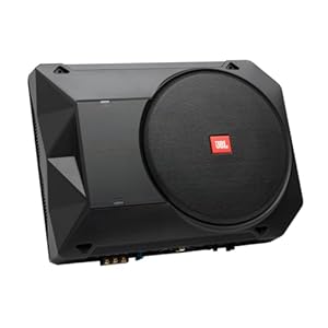 JBL BassPro SL2 Active Underseat Car Subwoofer with Built in Amplifier – Under Seat 8” 125 Watt Power Amplifier