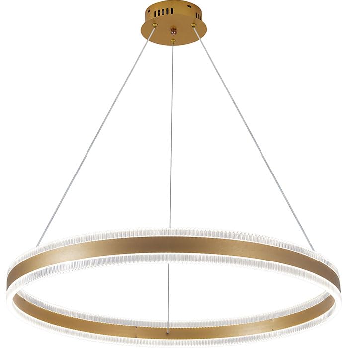 Lampada a sospensione a LED – 106 W – 7350 lm – Oro – SAMIRA-106 3CCT