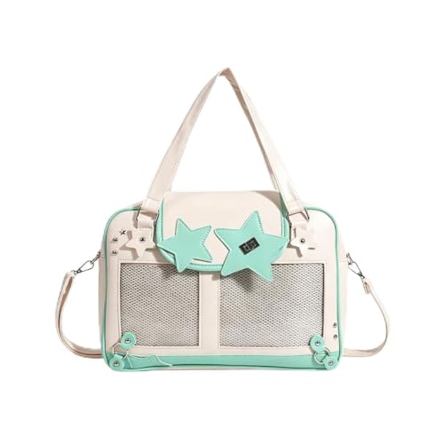 Sac Ita Kawaii à fenêtres transparentes pour badges anime