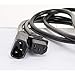 Accu Cable, IEC Power Extension Cable, Easily Connect Multiple Fixtures ECCOM-6 (6 FT)