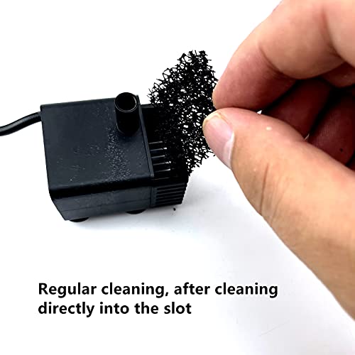 Zwbfu Fonte De Água,Bomba de água movida a energia solar 1.7W Painel solar Fonte de água Banho de pá