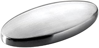 Odour Removing Stainless Steel Soap, Small Reusable Durable Bar Neutralise Unpleasant Odours Garlic Onion, 9 cm x 4.5 cm x 1 cm