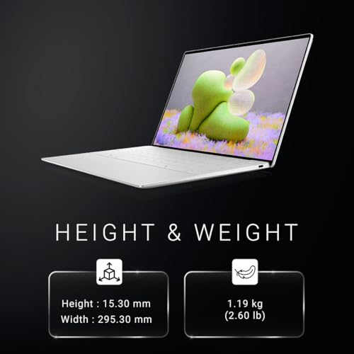 Image of Dell XPS 13 9340 Laptop, AI Enabled Processor Intel Core Ultra 7 155H, 16GB + 512Gb SSD, 13.4 inch (34.03cm) FHD+ 500 nits Display, Backlit KB + FPR, Win 11 + MSO'21 & 15 Month McAfee, Platinum, 1.19kg