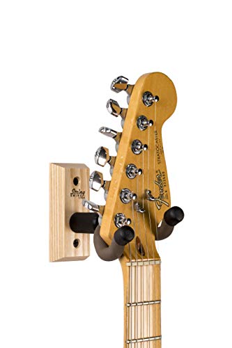 String Swing Cc01 K-a en bois dur Home & Studio Support mural pour guitare Keeper – Frêne - Les Beatles, Paul McCartney, John Lennon, RIngo Starr, George Harrison String Swing Cc01 K-a en bois dur Home & Studio Support mural pour guitare Keeper – Frêne – Image 4