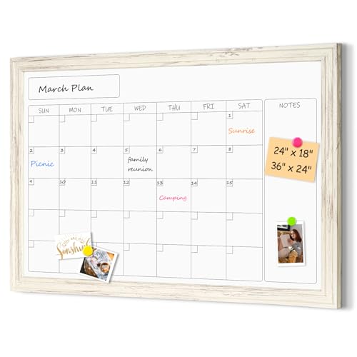 4 THOUGHT Whiteboard Calendar 24