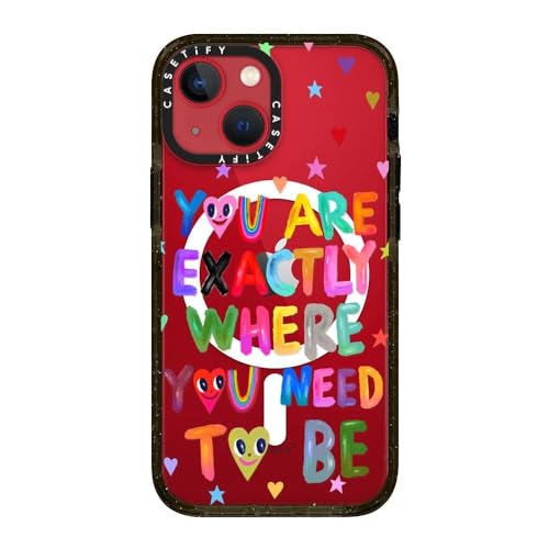 Coque iPhone 13 Mini CASETiFY noire pour sécuriser vos déplacements