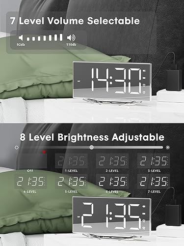 Pplee PPLEE-1018I-S Extra Loud Vibrating Alarm Clock thumb #4