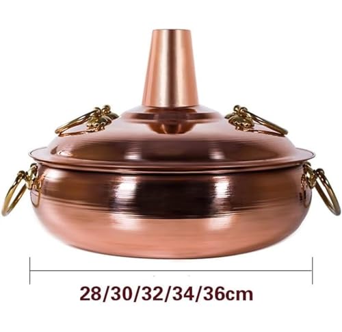 Olla de Cobre para Hot Pot 36 cm NEHXMA miniatura 2