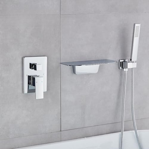Mitigeur de douche cascade pour des matins dynamiques et une salle de bain moderne et relaxante