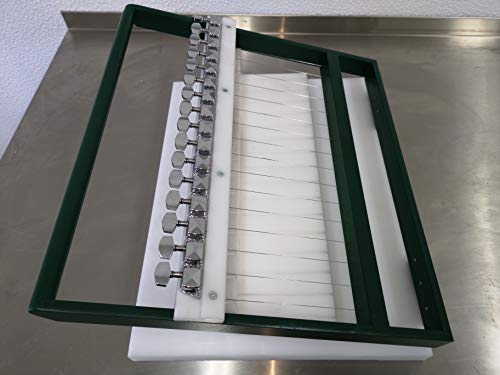 BioLousa Découpeuse Professionnelle pour Les Barres à savons, Permet de Couper très Facilement 1 Barre en 15 savonnettes de 2,5 cm d'épaisseur en Une Seule Fois Cover