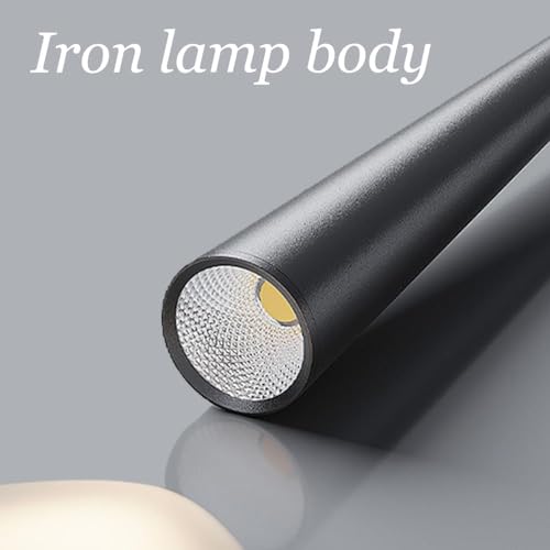 Suspension bar de cuisine noire réglable à led pour îlot - 6