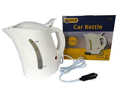 Hyfive Auto Reisen Camping Wasserkocher 12 V mit Zigarettenanzünder Stecker – Bild 3
