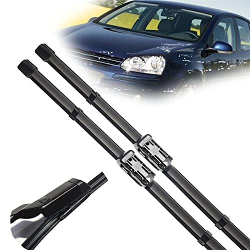 Lame d'essuie-glace de voiture avant pour VW Golf 5 MK5 Rabbit pare-brise balais auto 2004-2009