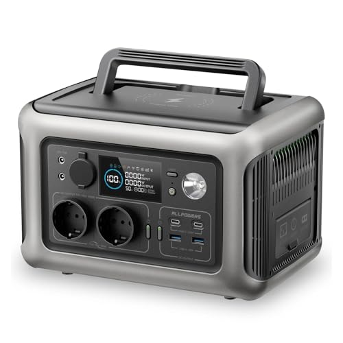 For ALLPOWERS, R600 Portable Generator 299Wh 600W Powerstation With AC