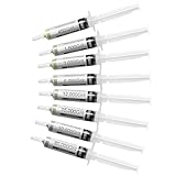 8 Pack Diamond Polishing Compound Genuine 30% Concentration Diamond Paste Kit 80,000 to 450 Grit Lapping Stropping Compound for Glass Watch Metal Knife Ring Jewelry Rock Resin Scratch Remover Repair