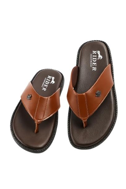 RIDER Footwear Men's Comfort Sandal for Men | Soft Ortho Care Arch Support for Pain Relief, Anti-Skid Sole with Bounce Back Cushion for All-Day Comfort-image-43