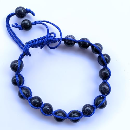 Image of Apnisanskriti Premium Lab Certified Round Crystal Gem Stone Beads Bracelet (8mm, AAA Quality, Free Size)