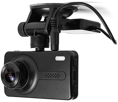Black Box X1S GPS Dash Camera - Full HD 1080P H.264 2.7" LCD - 170° Wide Angle 6G Glass Lens 1.7 Aperture, WDR Night Vision, SOS, G-Sensor, Motion Detection Car DVR Video Recorder & 16GB SD Card