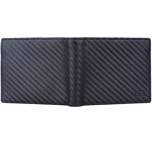Image of Brooklyn Bridge Urban Chic: Men's Slim PU Leather Purse - Bifold Wallet, a Fusion of Classic Style and RFID-Protected Practicality