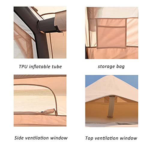 Carpa Inflable Outdoor para Camping 3-4 Personas miniatura 2