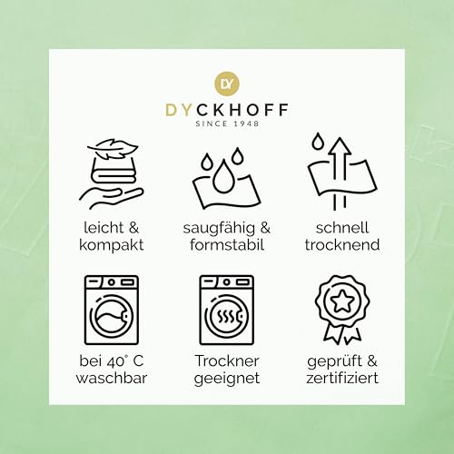 Serviette de sport en microfibres Dyckhoff menthe grand format 80x180 cm - 4