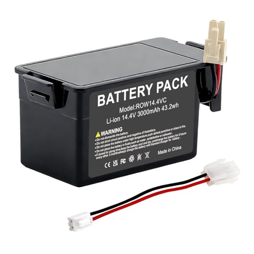 Batterie aspirateur Rowenta RR7755WH Tefal RG7765 Li-ion 14.4V 3000mAh durable et fiable
