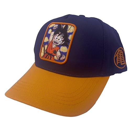 Comic Studio | Dragon Ball | Baseball Cap | Noir/Jaune | Taille Unique.