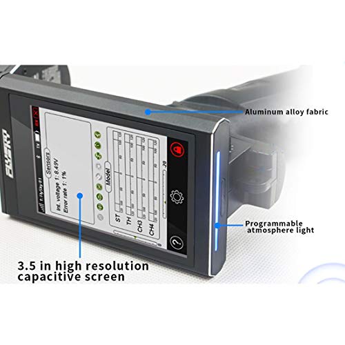 Flysky Fs-Nb4 2.4G 4Ch Rc Car Rc Boat Noble Radio Transmitter W/ Fgr4 Receiver Hvga 3.5 Inch Tft Color Touch Screen For Car/Boat #TOP3