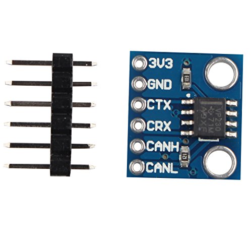HALJIA SN65HVD230 - Módulo de comunicación de Red Can Bus Compatible con Placa de Desarrollo de Arduino (3,3 V)
